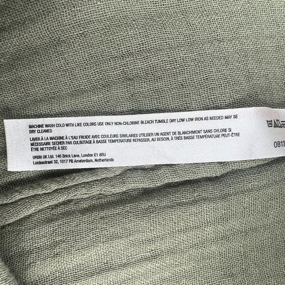 Free People Women's Olive Green Top - Picture 6 of 7